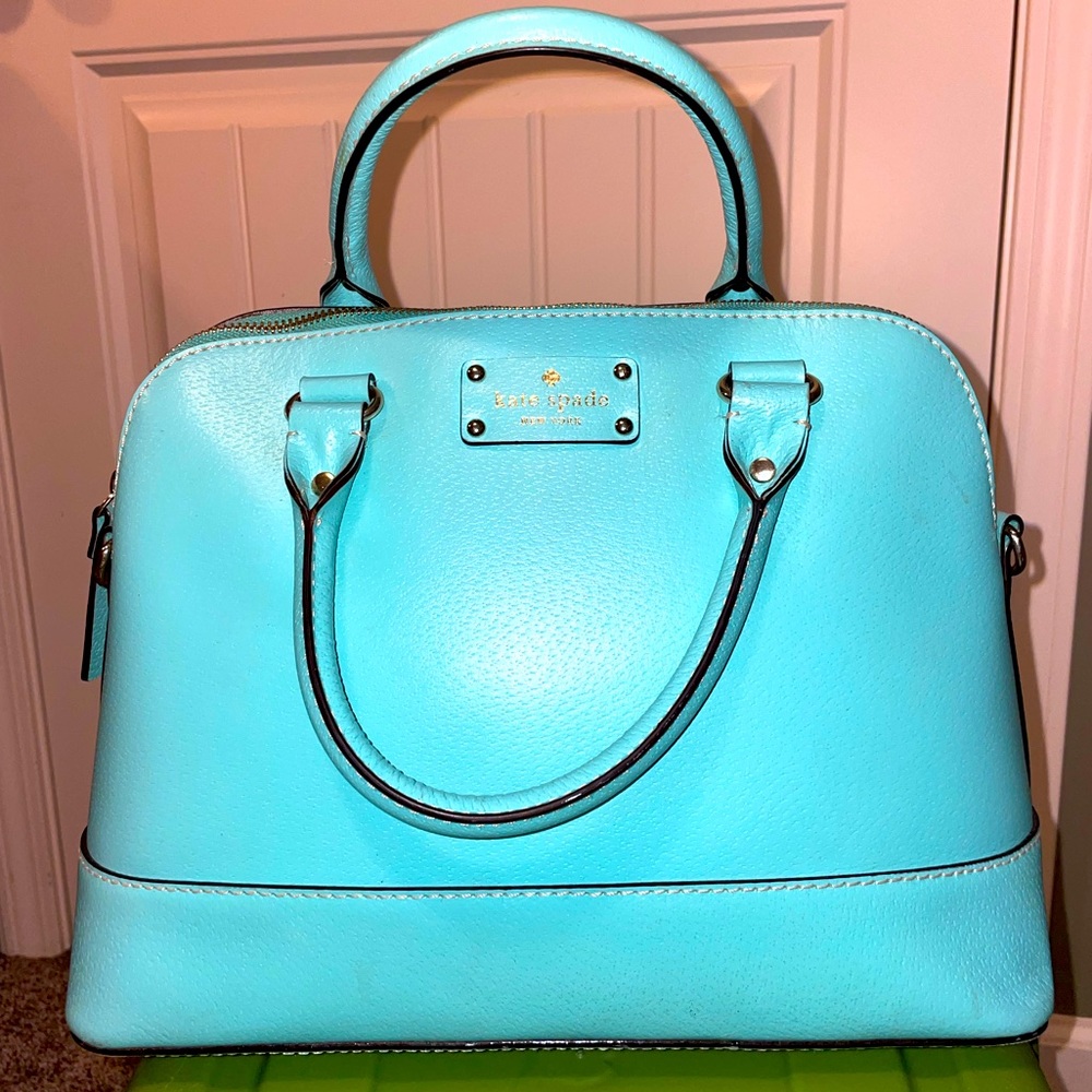 Kate Spade Tiffany Blue Wellesley Rachelle Purse